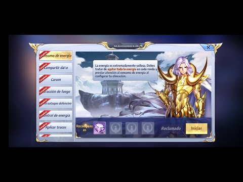 SAINT SEIYA AWAKENING/SALA DE ENTRENAMIENTO ELITE/ MU DE ARIES/NIVEL 1 AL 10/JUEGO/TRUCOS/ANALISIS