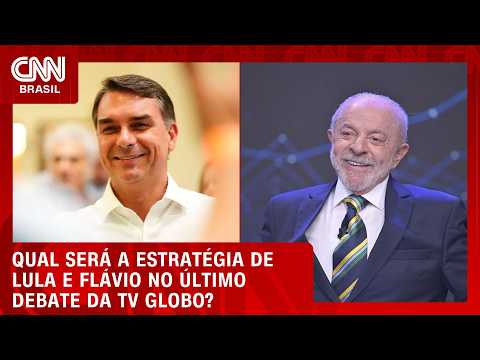 Debate TV Globo: Quais serão as estratégias de Flávio e Lula? | CNN PRIME TIME