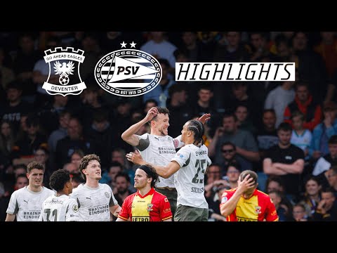 Go Ahead Eagles Deventer 1-4 PSV Philips Sport Vereniging Eindhoven 