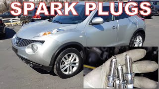 Nissan Juke spark plug replacement