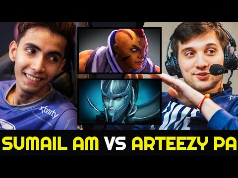 SUMAIL Anti Mage vs ARTEEZY Phantom Assassin — Who's the Boss Dota 2