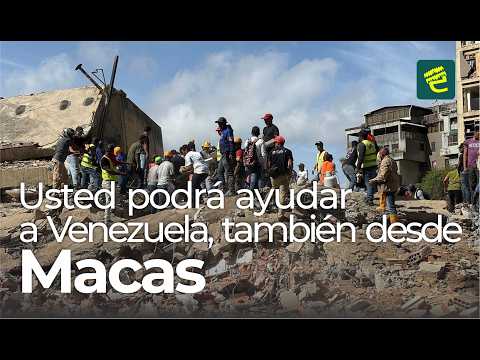 En Morona Santiago también podrá apoyar a los hermanos venezolanos tras los terremotos