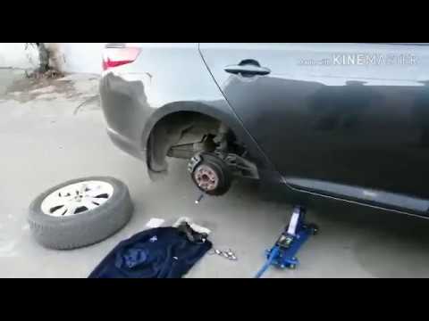 Подтянуть ручник киа маджентис