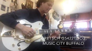 Video thumbnail for Gretsch G5422TDCG Electromatic Hollow Body Product Demo by Music City