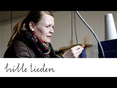 4. Teil von 6: Wie aus der Wolle ein Faden wird. Susan Krieger zu Besuch in der Wollmühle Funke