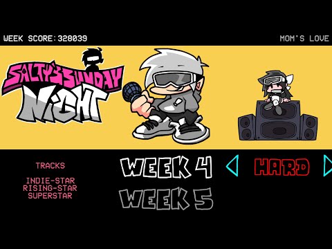 Friday Night Funkin' - Salty's Sunday Night: Week 4 (Hard Mode)