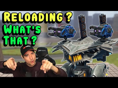 NUCLEON BEHEMOTH Does Not Reload! War Robots Mk3 Gameplay WR