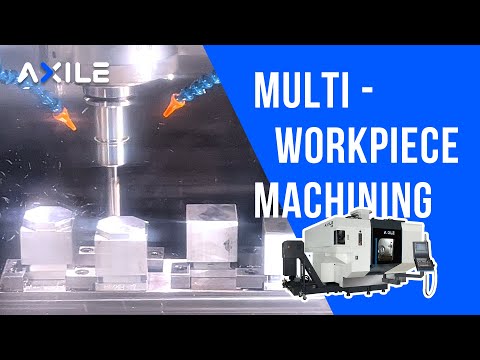 【AXILE machining】 Multi-Workpiece Machining