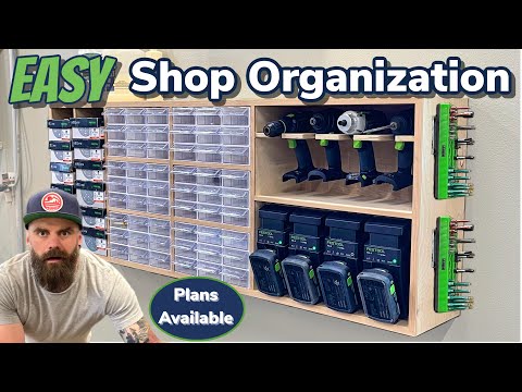 Screw Organization! || One Day Drill Charging Station