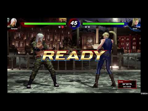Virtua Fighter 5 Ultimate Showdown_ ARCADE VANESSA LEWIS 2:29 VERY HARD