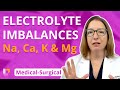 Electrolyte Imbalances Na Ca K Mg Medical Surgical Cardiovascular LevelUpRN