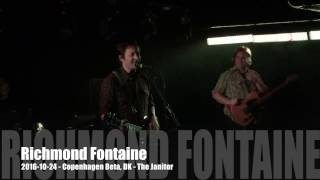 Richmond Fontaine - 2016-10-24 - Copenhagen Beta, DK - The Janitor