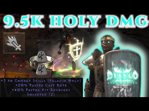 Max'd Holy Bolt Dmg *9.5k* ~ P8 Testing with Comparison to Max'd FOH Dmg ~ Diablo 2 Resurrected