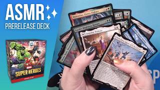 ASMR | Marvel Super Heroes Prerelease Deck | Magic the Gathering