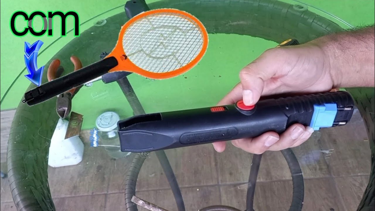 como fazer teiser caseiro muito fácil como fazer mine arma de  choque caseira