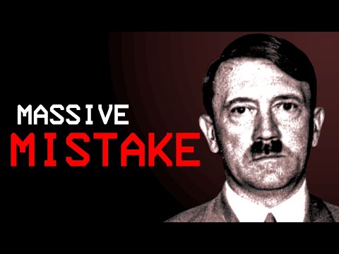 Hitler's Mistake That Lost Germany The War