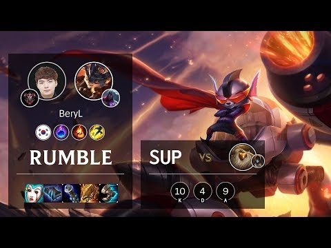Rumble Support vs Bard - KR Grandmaster Patch 10.6