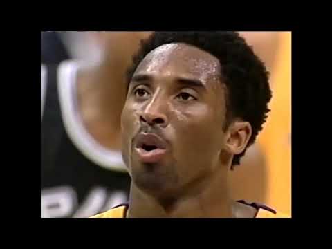 Kobe Bryant Full Highlights vs Spurs 2001 WCF GM3 - 36 Pts, 9 Rebs, 8 Asts