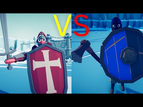 KNIGHTS vs BRAWLERS! - TABS Totally Accurate Battle Simulator