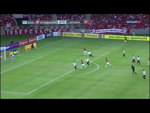 Gol Internacional 1 x 0 Vitória - Brasileirão 2014 Série A - 19/04/2014 - Sportv HD