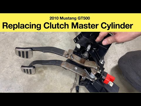 Replacing Clutch Master Cylinder on the Mustang