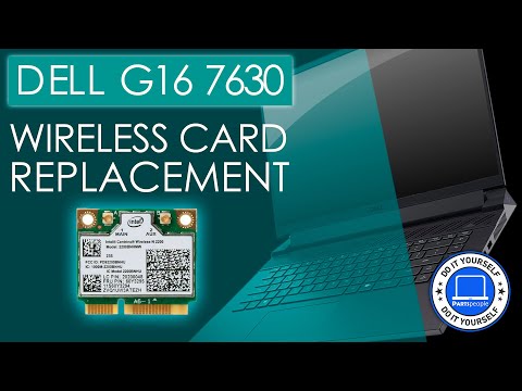 How To Replace Your Wireless/WiFi Card | Dell G16 7630