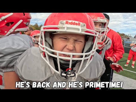 ER IST ZURÜCK UND ER IST DER HAMMER! | Go Pro PeeWee Football POV