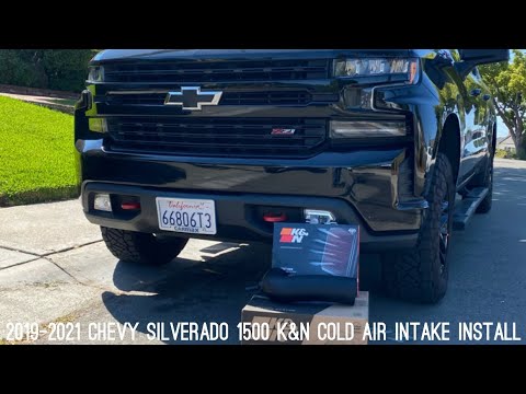 2019-2021 Chevy Silverado 1500 K&N Cold Air Intake Install
