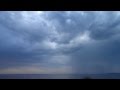 Одесский пляж - дождь над морем 
