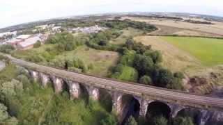 preview picture of video 'Sankey Valley Viaduct Flythrough'