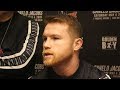 CANELO ON WHY HE STILL MOTIVATED "I LOVE BOXING, I WANT TO MAKE HISTORY"