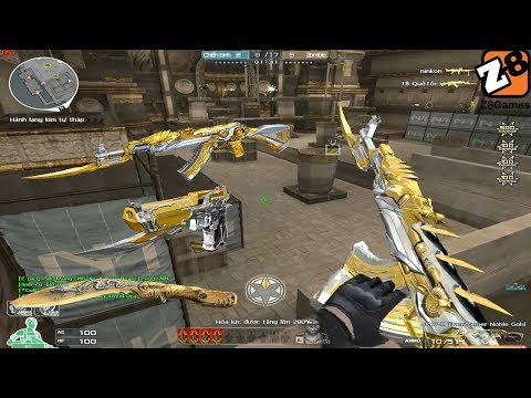 Crossfire 2.0 : AK47 Iron Beast Gold - Hero Mode X - Tiền zombie V4