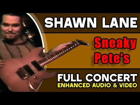 Shawn Lane LIVE at Sneaky Pete's (Complete Concert) #shawnlane (4K Enhanced)
