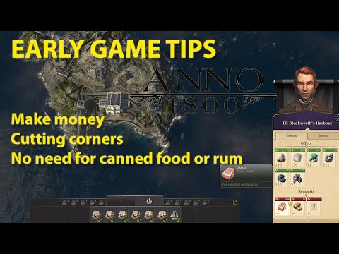 Anno 1800 Early game advice