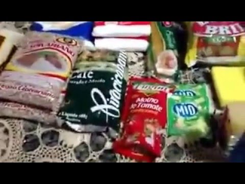 minha cesta básica chegou