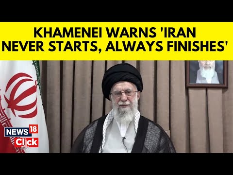 Iran's Khamenei's First Reaction After US Strikes: "Enemy Being Punished Right Now"| N18G | News18