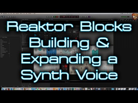 Reaktor Blocks - Building & Expanding a Synth Voice