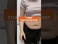 I TRIED A 7 DAY WATER FAST! #shortvideo #shorts