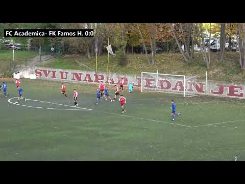 FC Academica - FK Famos Hrasnica / Omladinska liga / Centar 1 / Kadeti / Sezona 25/26