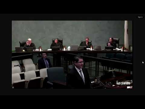 Appellate Oral Argument of Casey C. Daggett Before the California Second District Court of Appeal