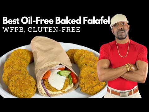 How To Make The Best Oil-Free Baked Falafel!