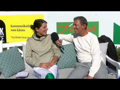 Fredrik Johanssons bänk - träffa Madeleine Smith efter segern i Stockholm Cup International 2023