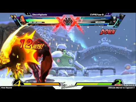 The Beatdown 17 - UMvC3 FR - DiscoVigilante VS CVPR|Yzae B