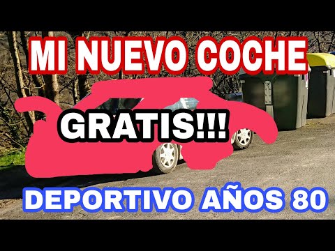 ME REGALAN COCHE SPORT AÑOS 80 PARADO TIEMPO Y AVERIADO😬😔😅
