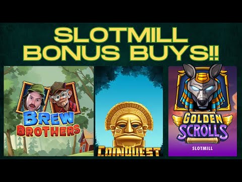Thumbnail for video: Slotmill Bonus buys: Brew Brothers & more! Join BCGame 18+ #ad #gambling #casino #roulette #slots