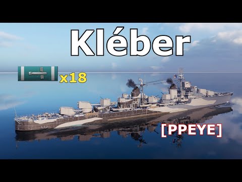 World of WarShips Kléber - 4 Kills 244K Damage