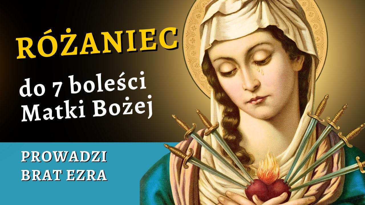 🔥 Piękny różaniec do 7 boleści Matki Bożej