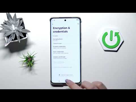MOTOROLA Edge 60 Pro – How to Clear Credentials