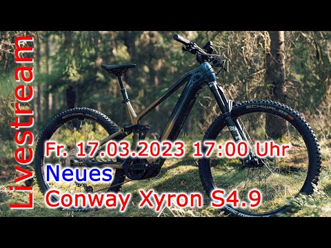 Live // Mein neues Conway Xyron S4.9 - Warum dieses eBike, eure Fragen...?