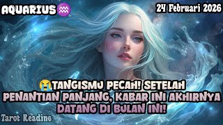 Download lagu Aquarius♒ 😭Tangismu Pecah! Setelah Penantian Panjang, Akhirnya Datang Juga Hari Ini - Mata Zodiak mp3